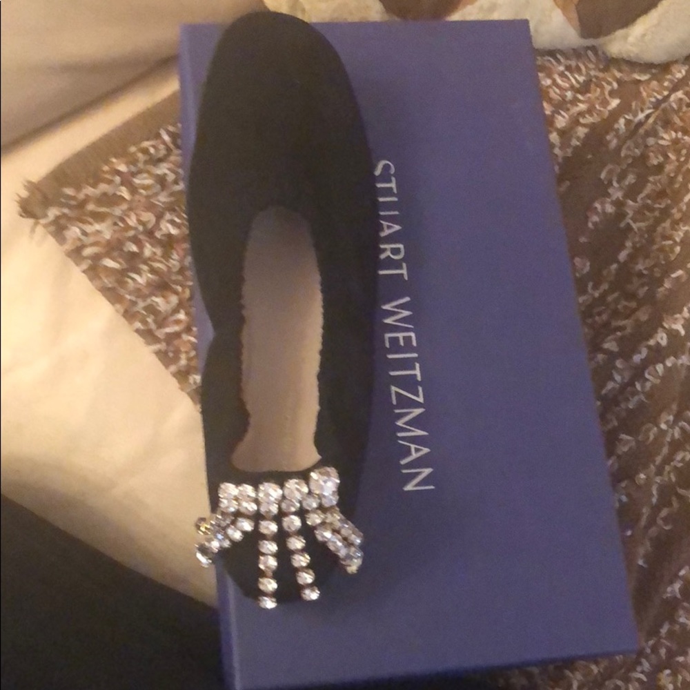 Suede flats
